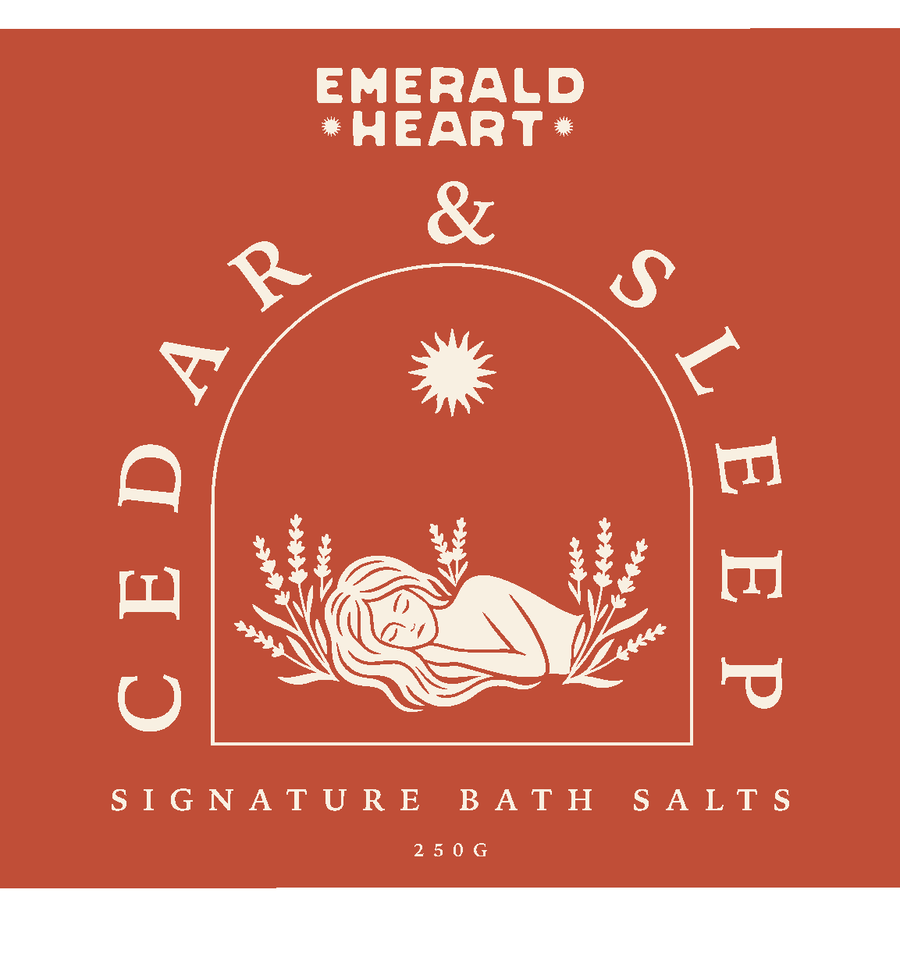 Cedarwood & Sleep — Bath Salts (250g)