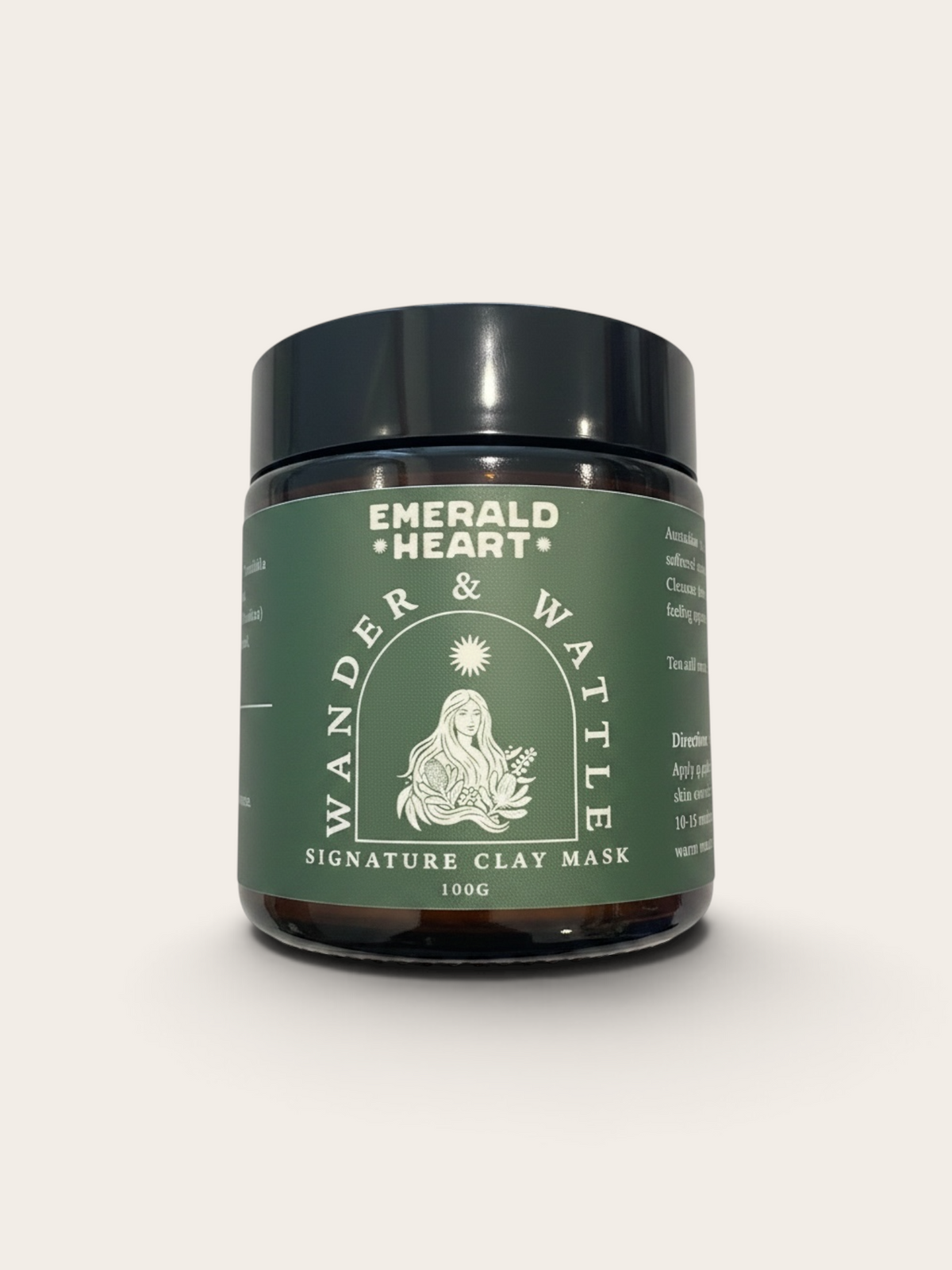 Wander & Wattle Clay Mask by Emerald Heart