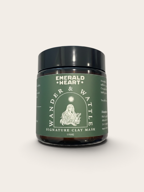 Wander & Wattle Clay Mask by Emerald Heart